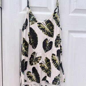 Fighting Eel Ava Sky white kalo cami top sz M
